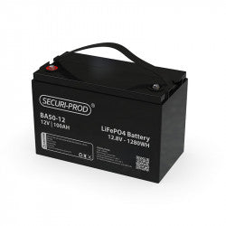Securi-Prod Battery 12V 100Ah Lithium LiFePO4
