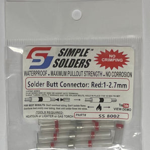 Simple Solders: Butt Connector (1 - 2.7mm)