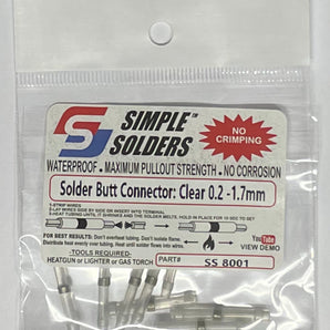 Simple Solders: Butt Connector (0.2- 1.7mm)