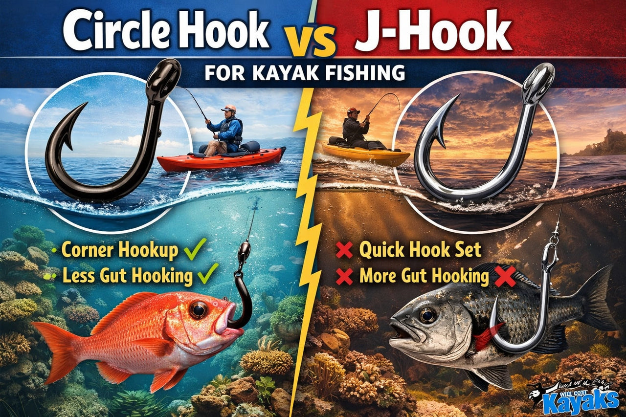 Circle Hooks vs J-Hooks for Kayak Reef Fishing: Which Hook Works Best ...