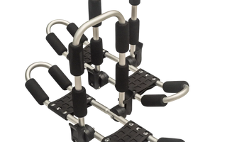 Using Double Foldable Kayak Roof Rack Carriers
