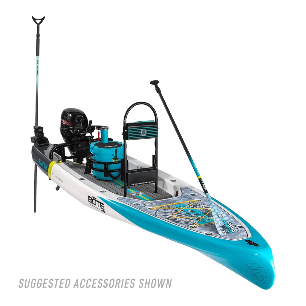 BOTE Rover 14′ Bug Slinger™ Silver King Micro Skiff – Wild Coast Kayaks