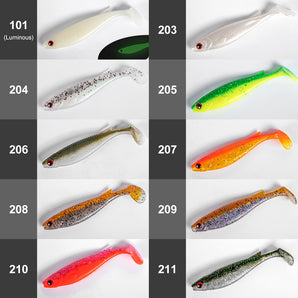 Noeby Paddle Shad Soft Baits