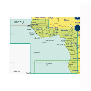 Navionics PLUS Africa West Charts