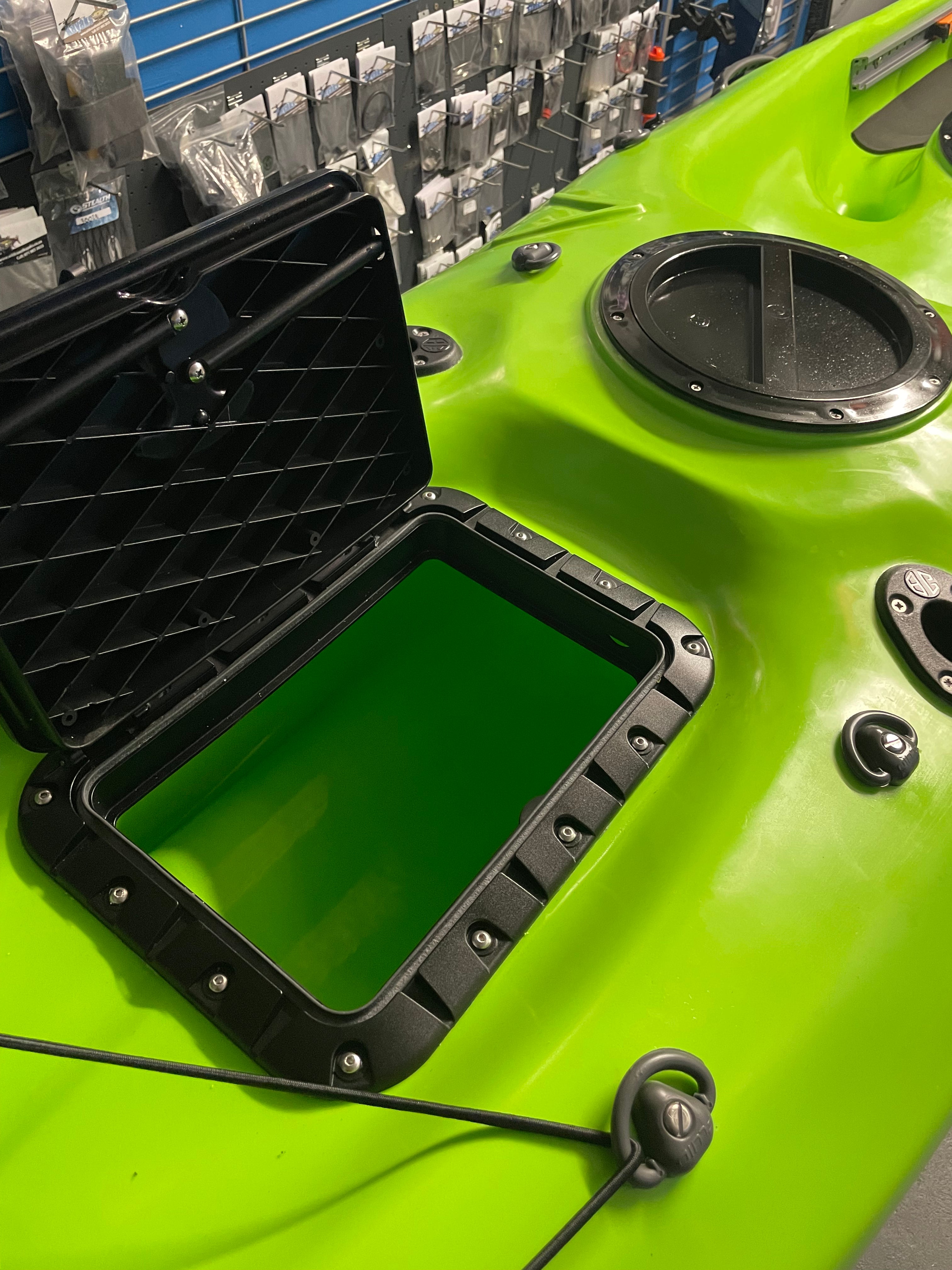 Kayak Rudder Hatch Rectangular Hatch Lid – Wild Coast Kayaks